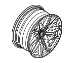 36107884272 - : Wheel, Alloy for BMW: M5 Image