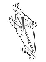 4G8121261A - Cooling System: Radiator Bracket for Audi: A7 Quattro, S7 Image