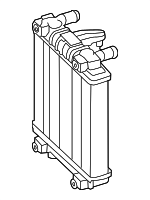 8K0121212B - Cooling System: Auxiliary Radiator for Audi: A7 Quattro, A8 Quattro, Q5, S4, S5, S7, SQ5 Image