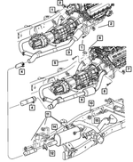 52121765AB - Exhaust: Exhaust Pipe And Converter for Mopar Image