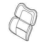 MC5Z7864416LA - : Seat Back Cover for Lincoln: Aviator Image