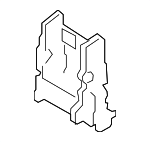 LR117605 - : Console Base Rear Bracket for Land-Rover Image