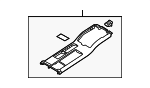 LR144695 - Body: Upper Trim Panel for Land Rover: Range Rover Image