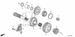 232215B7000 - Transmission - Automatic: COUNTERSHAFT for Honda Image
