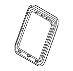 52205A44549 - Body: Rear Cover for BMW: 740i, 750e xDrive, 760i xDrive Image