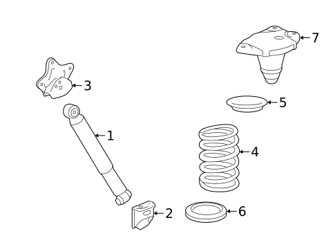 Shocks & Components for 2016 Lexus RX450h #0