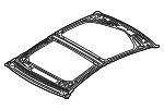 4N0817401Q - Body: Roof for Audi: A8 Quattro, S8 Image