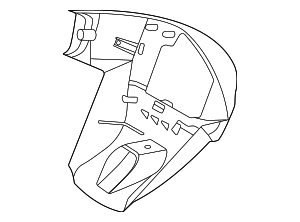 56120Q5000BWB - Steering: Rear Cover for Kia: Seltos Image