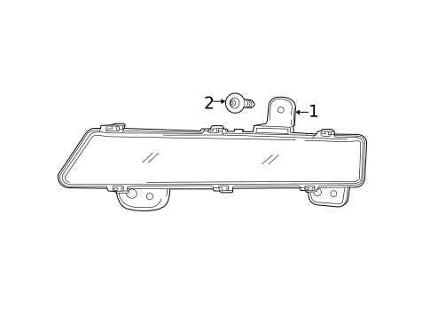 Daytime Running Lamp Components for 2016 Chevrolet SS #0