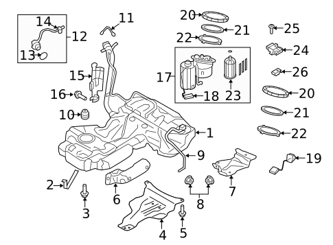 Fuel Pumps & Related Components for 2013 Audi RS5 #0