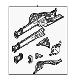 97050190503GRV - Body: Apron/Rail Assembly for Porsche: Panamera Image