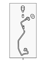 7P0820744E - : Suction Hose for Volkswagen: Touareg Image