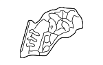 64730S04901ZZ - Body: Wheelhouse for Honda: Civic Image