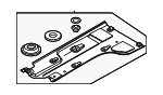 84135J5000 - Body: Front Shield for Kia Image