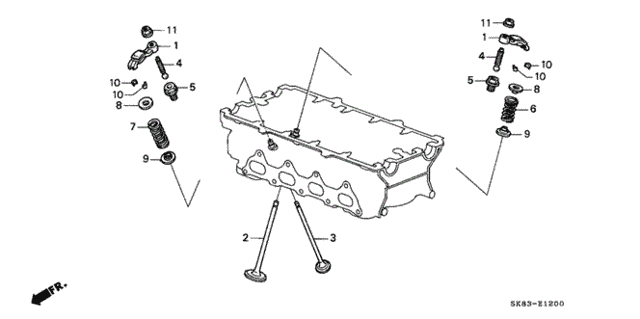 Rocker Arm - Valve for 1992 Acura Integra #0