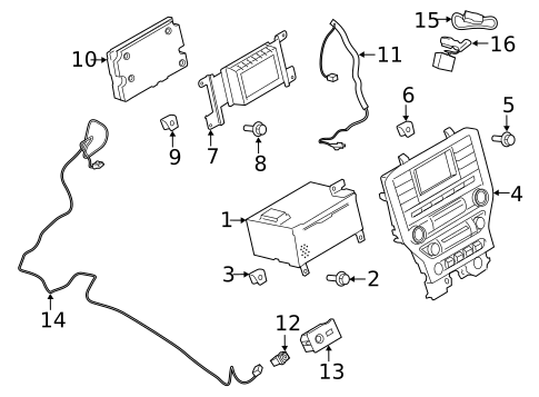 Navigation System for 2023 Ford Mustang #0
