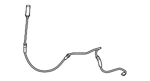34356870353 - Brakes: Wear Indicator for BMW: Alpina XB7, X5, X6, X7 Image