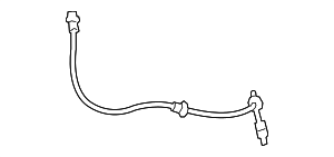 34326877690 - Brakes: Brake Hose for BMW: Alpina XB7, X5, X6, X7 Image