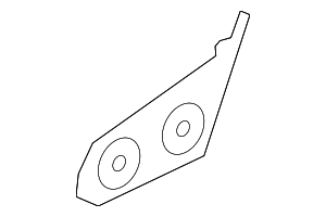 34306876371 - Brakes: Brake Hose Bracket for BMW: X5, X6, X7, XM Image