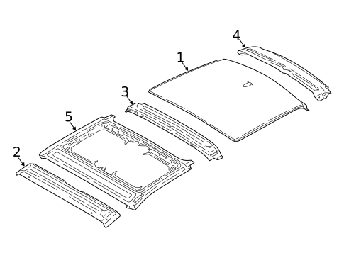 Roof & Components for 2019 BMW i3 #0