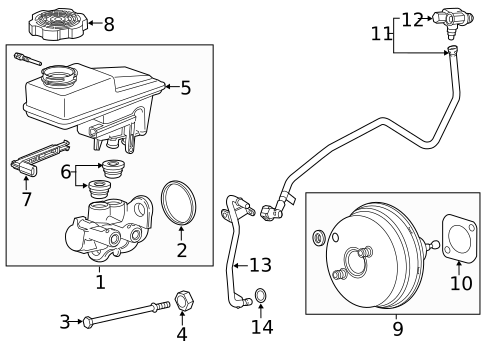 Hydraulic System for 2022 GMC Acadia #0