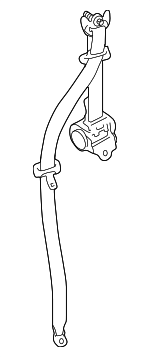 7336076070C0 - : 2017 Lexus CT200h - Lap &amp; Shoulder Belt for Lexus: CT200h Image