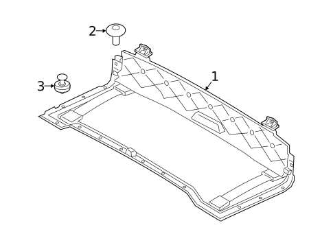 Storage Compartment for 2022 BMW 840i #0