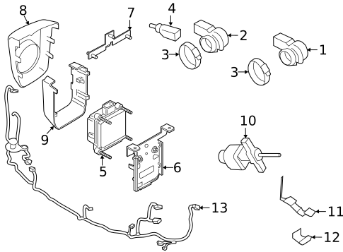 Parking Aid for 2018 Porsche Macan #0