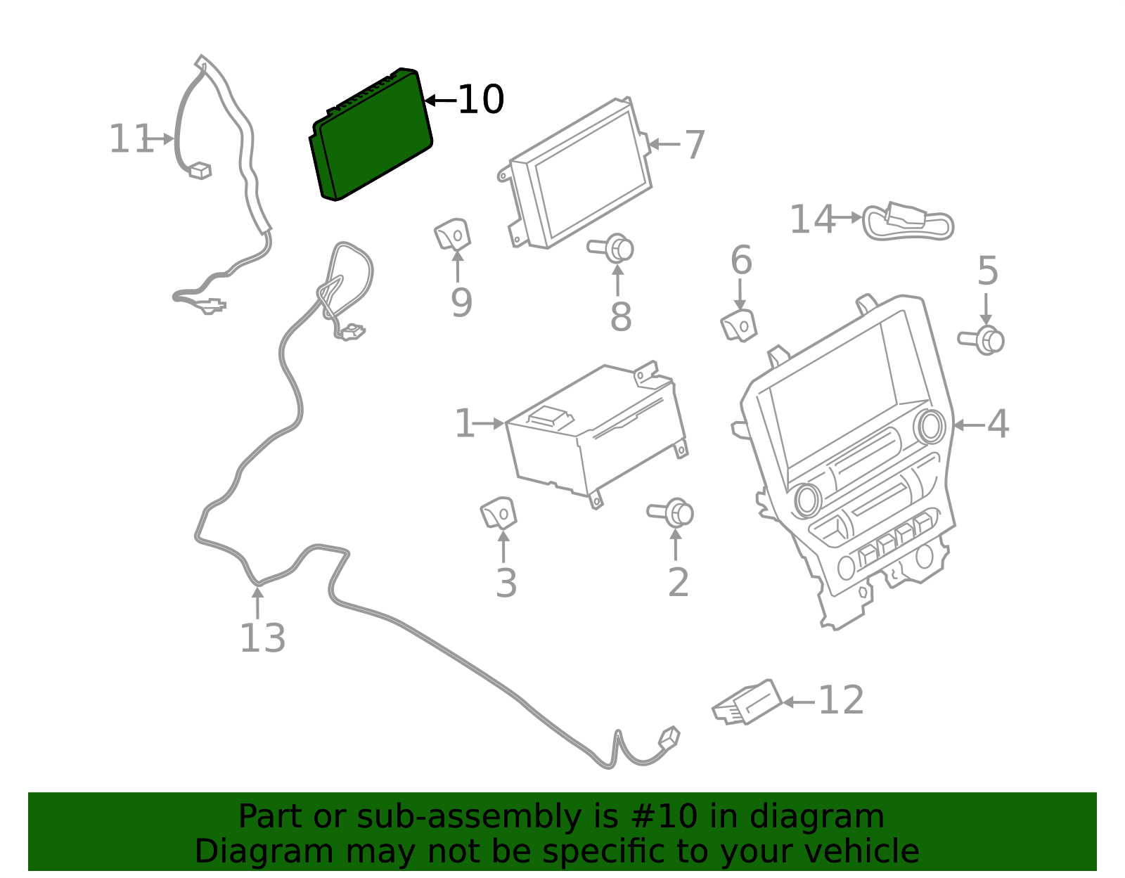 2016-2023 Ford Module FR3Z-14D212-D | Ford OEM Parts Outlet