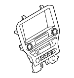 FR3Z18842Q - Body: Radio Bezel for FORD Image