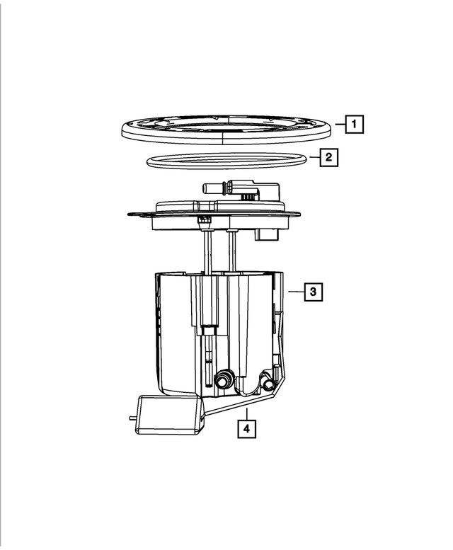 68003339AG - Fuel: Fuel Pump/level Unit Module Kit for Mopar Image image