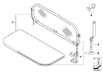 51438413465 - : Cover Cap, Wind Deflector for BMW Image