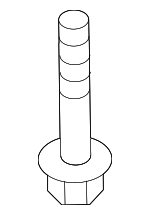 545633K000 - Suspension: Lower Control Arm Rear Bolt for Genesis: Electrified G80, Electrified GV70, G80, G90, GV60, GV70 | Hyundai: Accent, Azera, Elantra, Elantra Coupe, Elantra GT, Genesis, Genesis Coupe, Ioniq, Kona, Kona Electric, Kona N, Palisade, Santa Fe, Santa Fe Sport, Santa Fe XL, Sonata, Tucson, Veloster, Veloster N, Venue, Veracruz Image