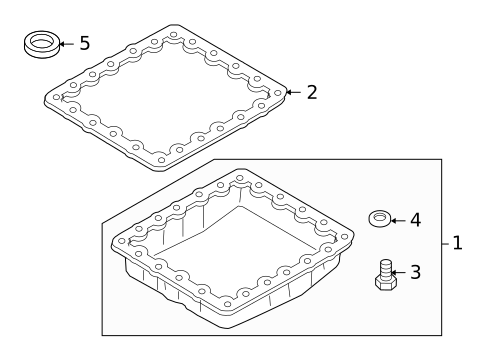 Transmission Components for 2013 INFINITI FX37 #0