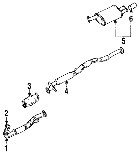馬圖2 Amazon.com: Genuine Mitsubishi OE Exhaust Mainfold MR258472