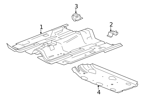 Floor for 2015 Chevrolet Impala #0