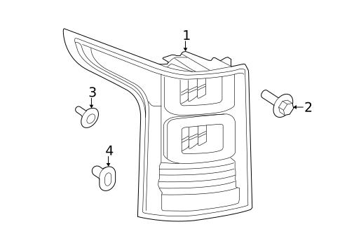 Combination Lamps for 2021 Land Rover Range Rover #0