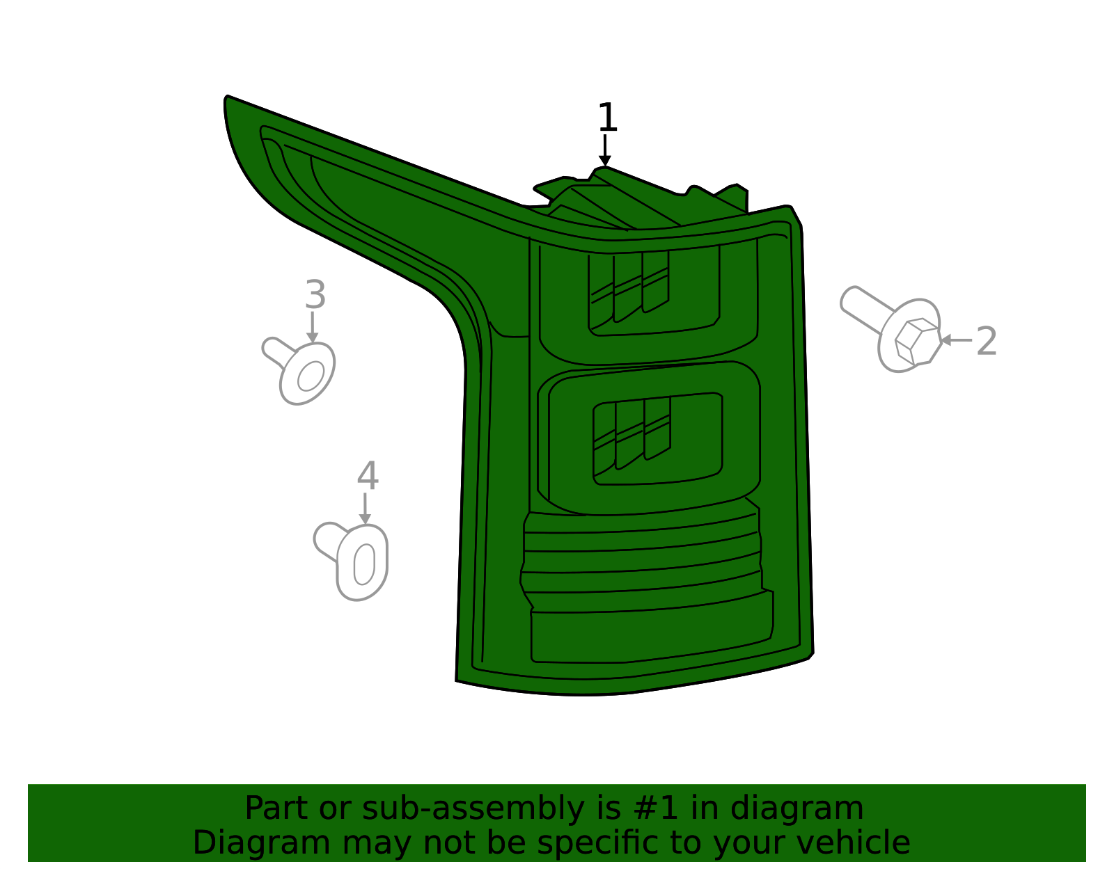 2018-2022 Land Rover Range Rover Combo Lamp LR135417 | OEM Parts Online