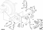 34303411443 - : Brake Hose Front for BMW Image