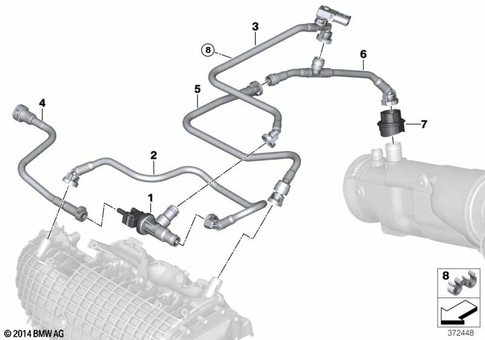 Fuel Injection System for 2014 BMW i8 #3