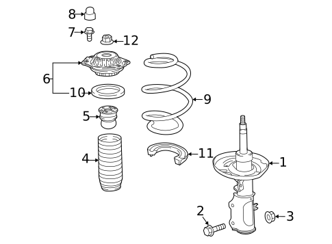 Struts & Components for 2024 Buick Envision #0