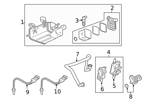Switches, Solenoids & Actuators for 2014 Chevrolet Captiva Sport #0