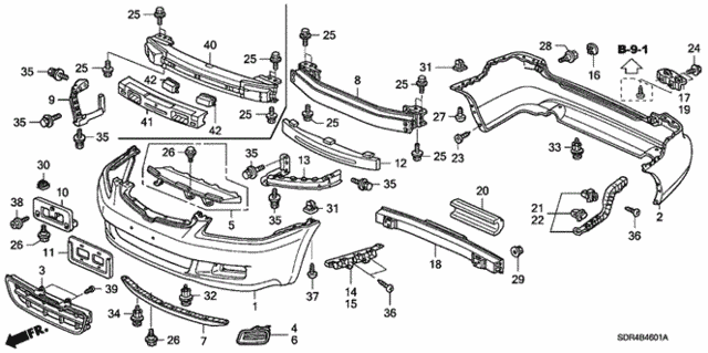 Bumpers ('06-) for 2007 Honda Accord #0