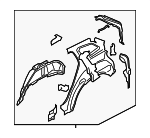 TDY271100B - Body: Inner Panel Assembly for Mazda: CX-9 Image