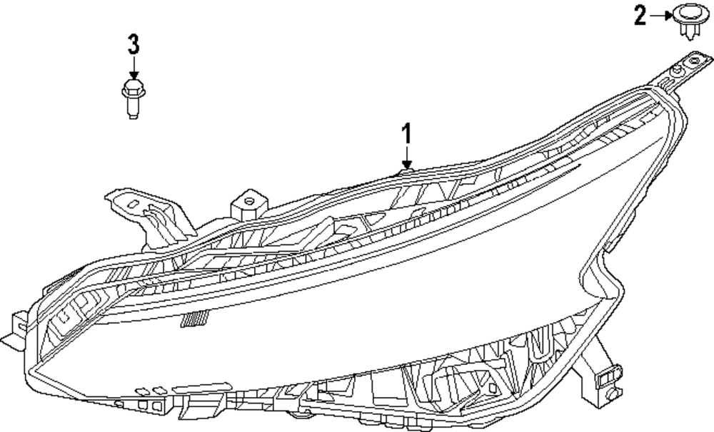 26060-9HF0C - Composite Assembly 2023-2025 Nissan Altima