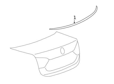 Spoiler for 2012 Volkswagen Passat #0