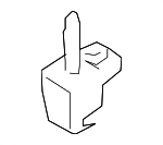 51447216867 - Body: Sun-visor Bracket for BMW Image