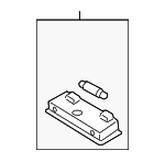 61316924675 - Body: Map Lamp for BMW Image
