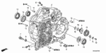 21101RG0A00 - Transmission - Automatic: PLATE, BEARING SETTING for Acura Image
