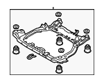 624052H030 - Suspension: Engine Cradle for Hyundai: Elantra Image